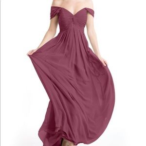 Mulberry Azazie Dress